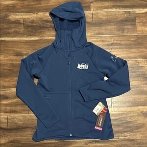 NWT REI Hyperaxis Fleece in Indigo - Size Small